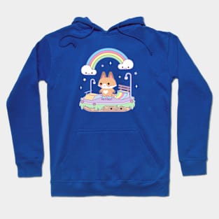 Kawaii Skater Fox Hoodie